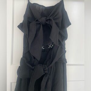 Franco, Black, Maxi dress, Small